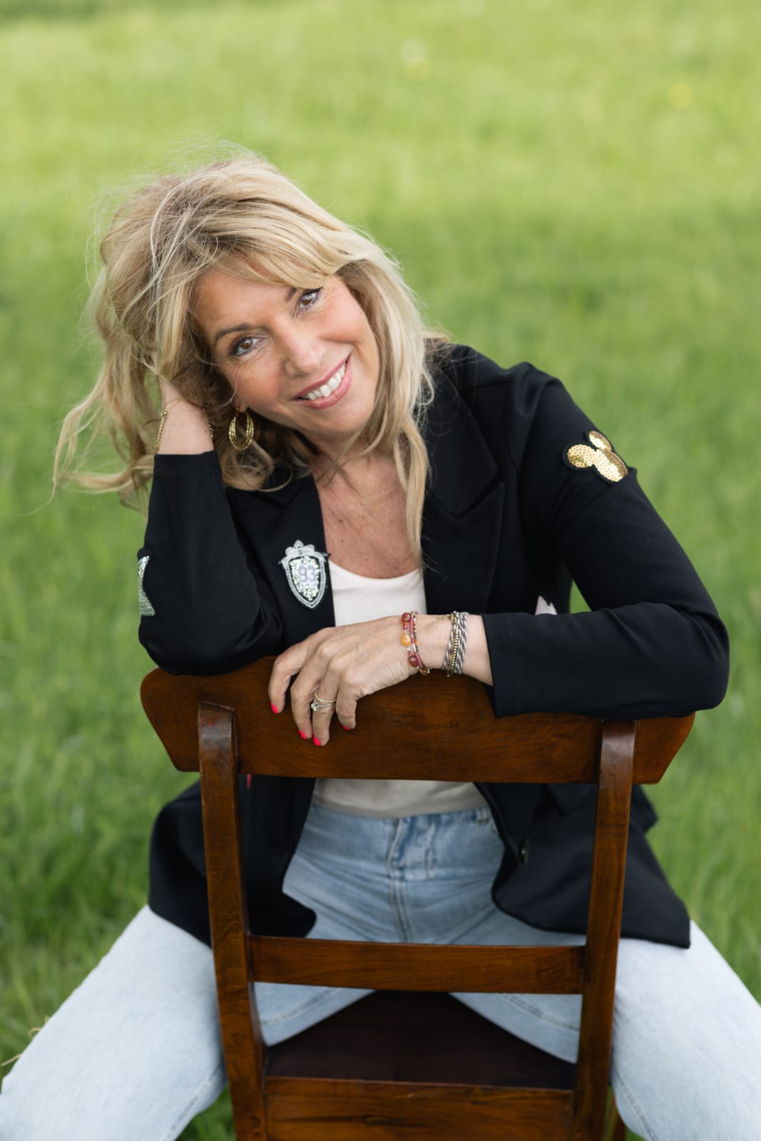 Portret van Pascale, de coach